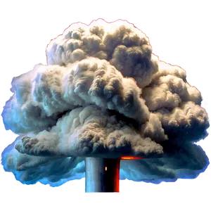 Atomic Explosion Simulation Png 04302024 PNG image