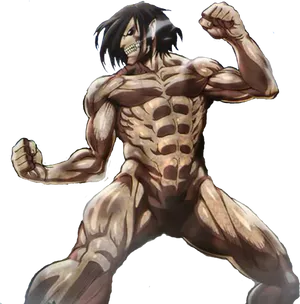 Attack Titan Roar PNG image