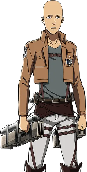 Attackon Titan Scout Regiment Member PNG image