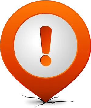 Attention Grabbing Exclamation Balloon PNG image