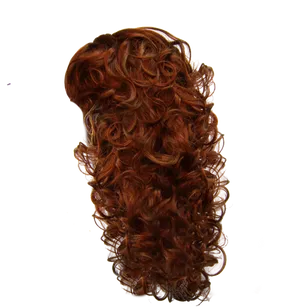 Auburn Curls Texture