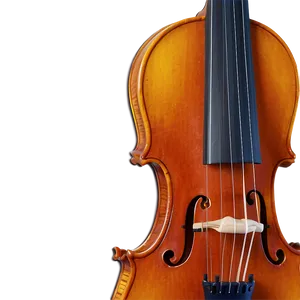 Auburn Elegant Violin PNG 48