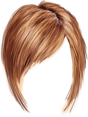Auburn Hair Flip Style