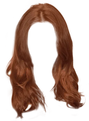 Auburn Hair Long Wavy Texture