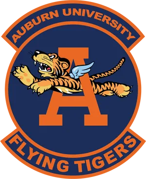Auburn University Flying Tigers Logo PNG image