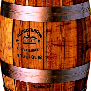 Auburn Whiskey Barrel Png 06252024 PNG image