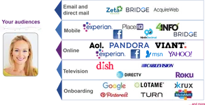 Audience Targeting Platforms Infographic PNG image