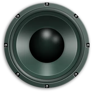 Audio Speaker Closeup Illustration PNG image