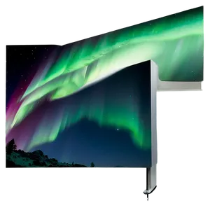 Aurora Borealis C PNG