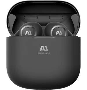 Ausounds Earbudsin Charging Case PNG