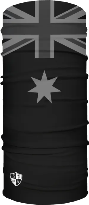 Australian Flag Neck Gaiter PNG