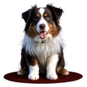 Australian Shepherd In Costume PNG 58