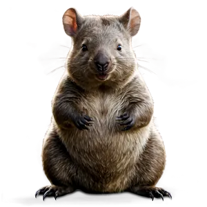 Australian Wombat Png Nxv14 PNG image