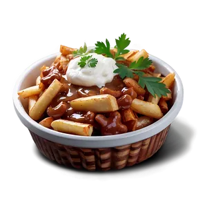 Authentic Quebec Style Poutine Png 37 PNG image