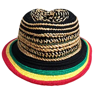Authentic Rasta Hat PNG 06282024