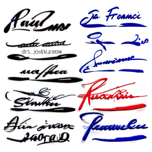 Authentic Signature Examples Png Oxh PNG image