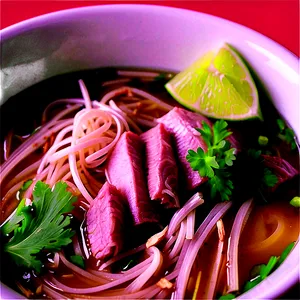 Authentic Vietnamese Pho Png Eby91 PNG image