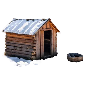 Authentic Wilderness Outhouse Png 06262024 PNG image