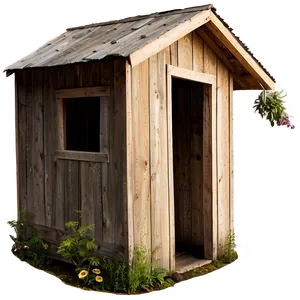 Authentic Wilderness Outhouse Png Ufh PNG image