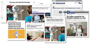 Autism Therapy Robot Featured In News PNG image