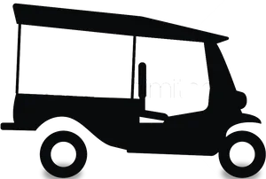 Auto Rickshaw Silhouette PNG image