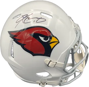 Autographed Cardinals Football Helmet PNG image