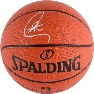 Autographed Spalding Basketball