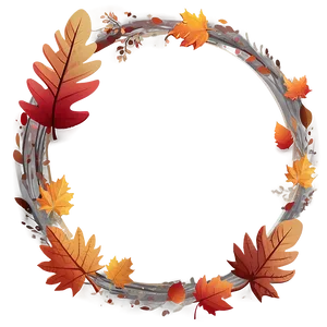 Autumn Cute Frame PNG Jjm PNG