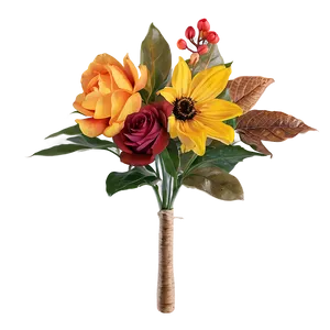Autumn Elegance Flowers PNG 17 PNG