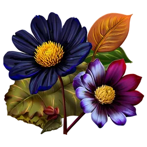 Autumn Essence Flowers PNG 06272024 PNG