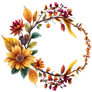 Autumn Essence Flowers PNG Jqy PNG