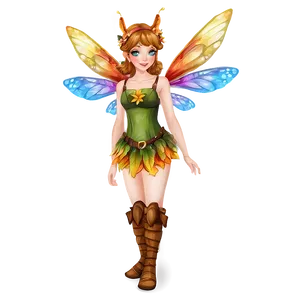 Autumn Fairy Costume PNG 05062024