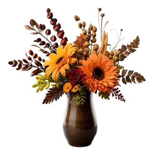 Autumn Floral Arrangements Png 52 PNG image