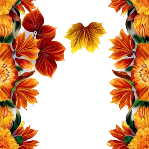 Autumn Floral Pattern Png 85 PNG image