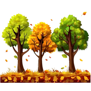 Autumn Forest Scenery Png 99 PNG image