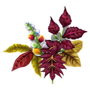 Autumn Garden Flowers Png 76 PNG image