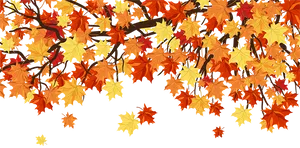 Autumn_ Leaves_ Background PNG image