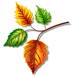 Autumn Leaves Clipart Png Gfp32 PNG image