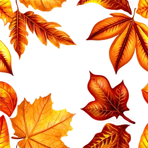 Autumn Leaves Collection Png Nxj PNG image