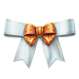 Autumn Leaves Gift Bow PNG Luc56 PNG