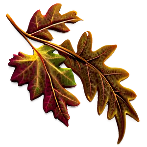 Autumn Leaves Swirl PNG Utu24