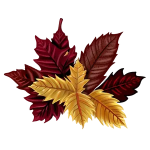 Autumn Leaves Thanksgiving Png 05212024 PNG image
