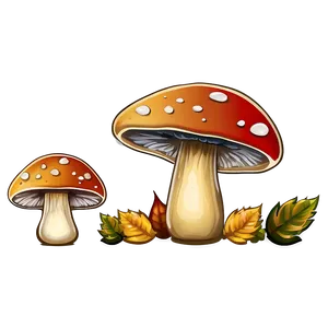 Autumn Mushroom Png Bic15 PNG image