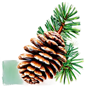 Autumn Pine Cone Png 06202024 PNG image