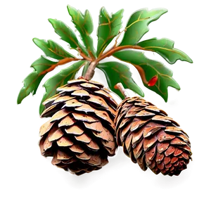 Autumn Pine Cone Png 76 PNG image