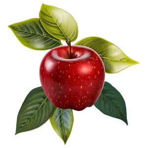 Autumn Red Apple PNG Jox2 PNG