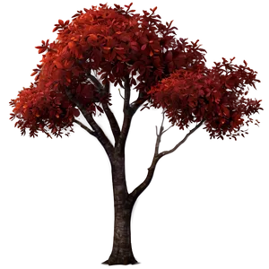 Autumn Red Tree Image PNG 96 PNG