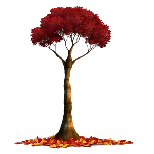 Autumn Red Tree Image PNG Cfo98 PNG