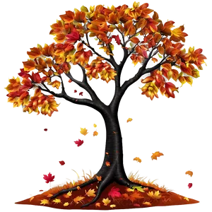 Autumn Tree C PNG image