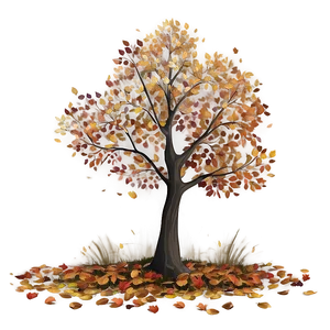 Autumn Tree Landscape PNG Jay